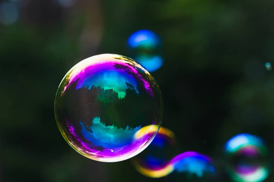 crypto bubble